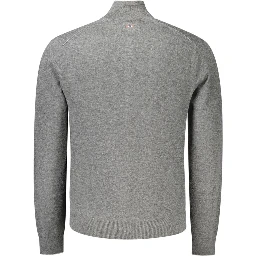 Gray Wool Men's Sweater