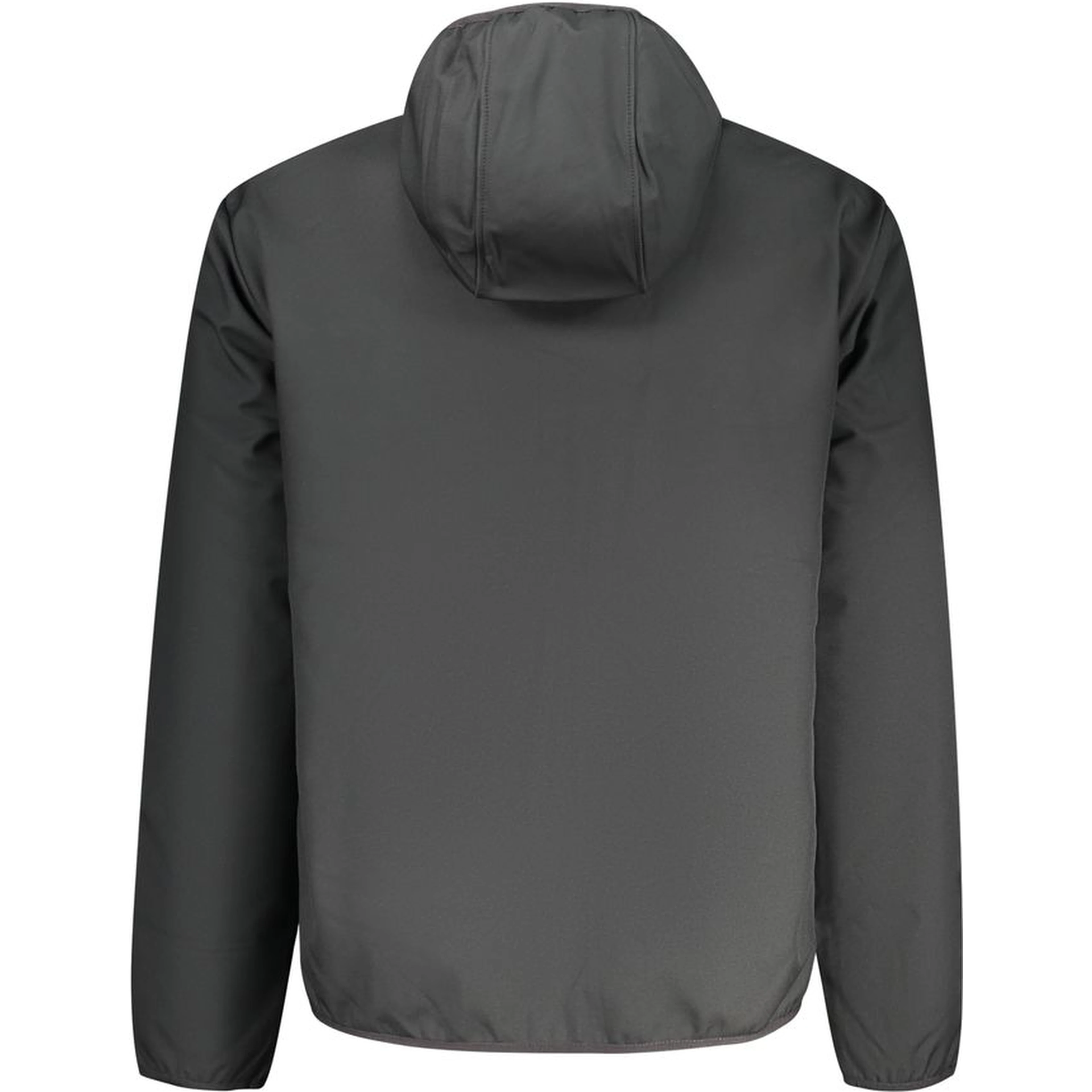 Black Polyester Shell Jacket