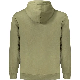Green Cotton Men's Sweatshirt