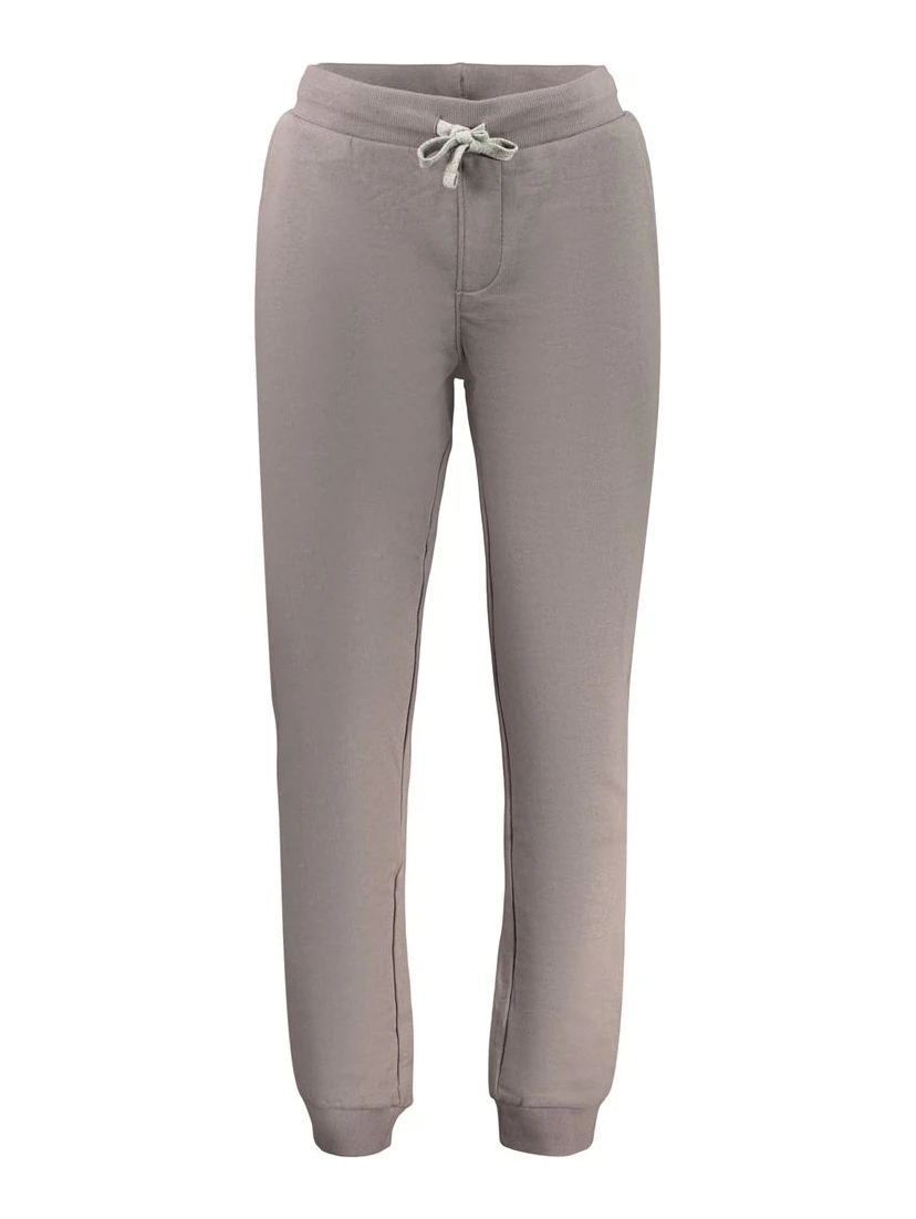 Gray Cotton Men's Trousers
