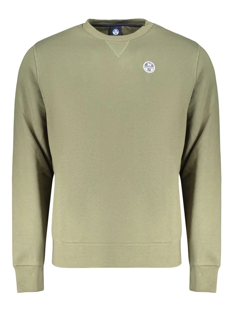 Green Cotton Menswear Sweatshirt