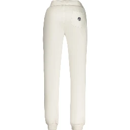 White Cotton Men's Trousers