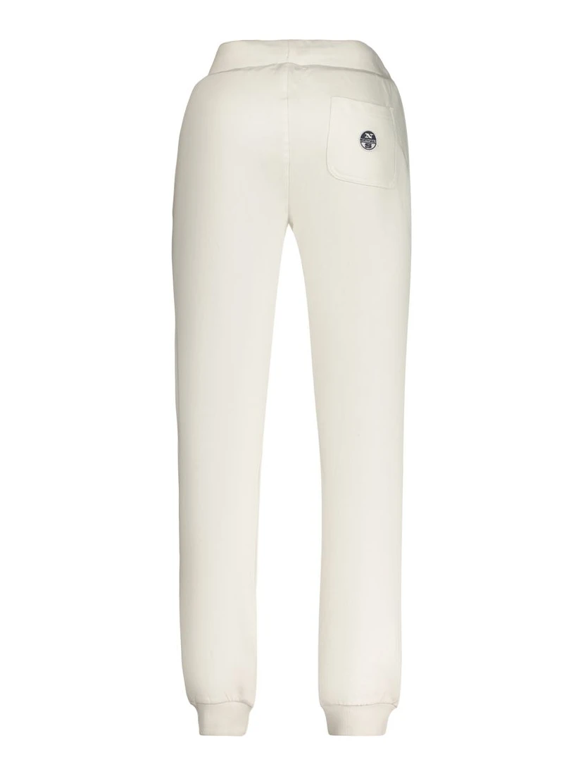 White Cotton Men's Trousers