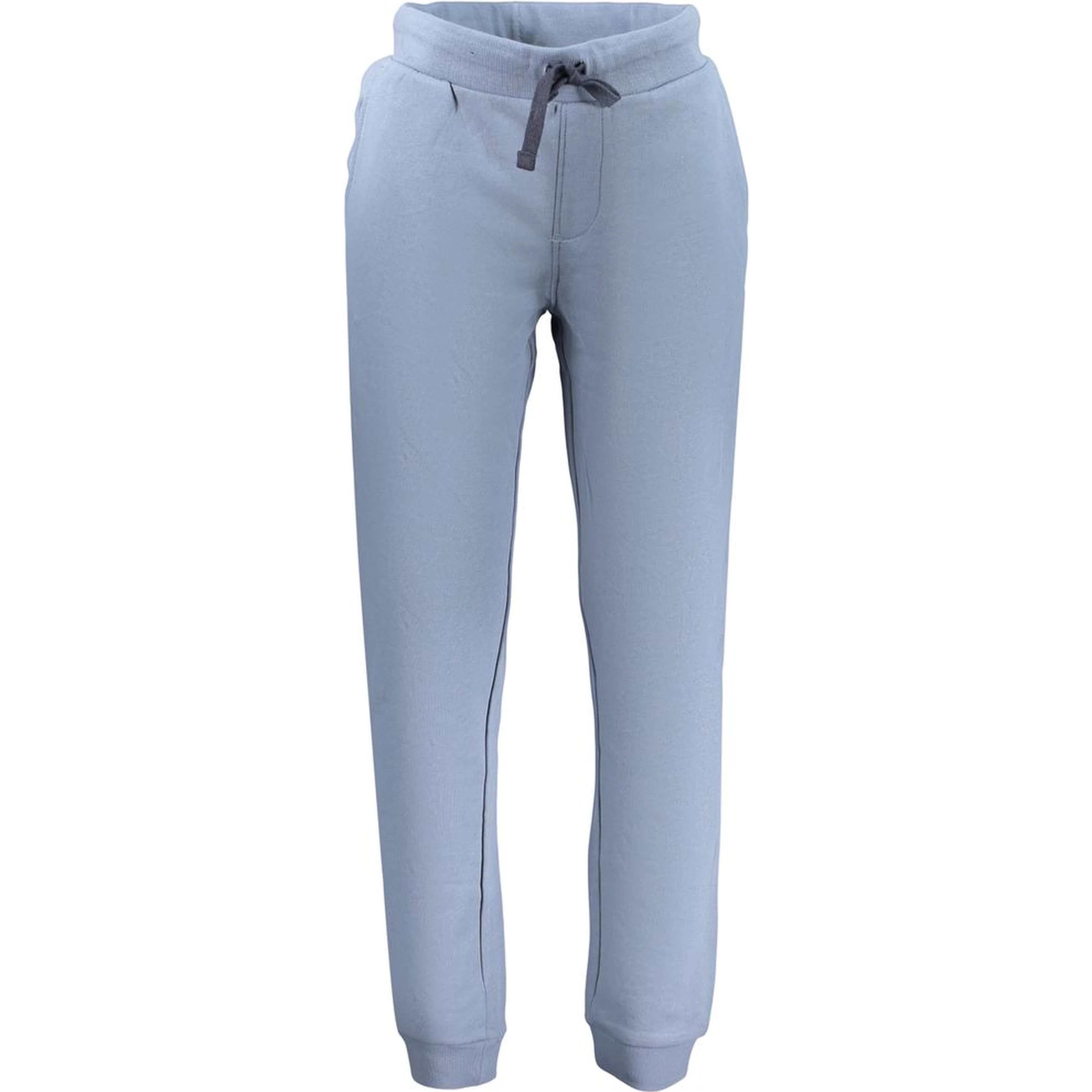 Blue Cotton Men's Trouser