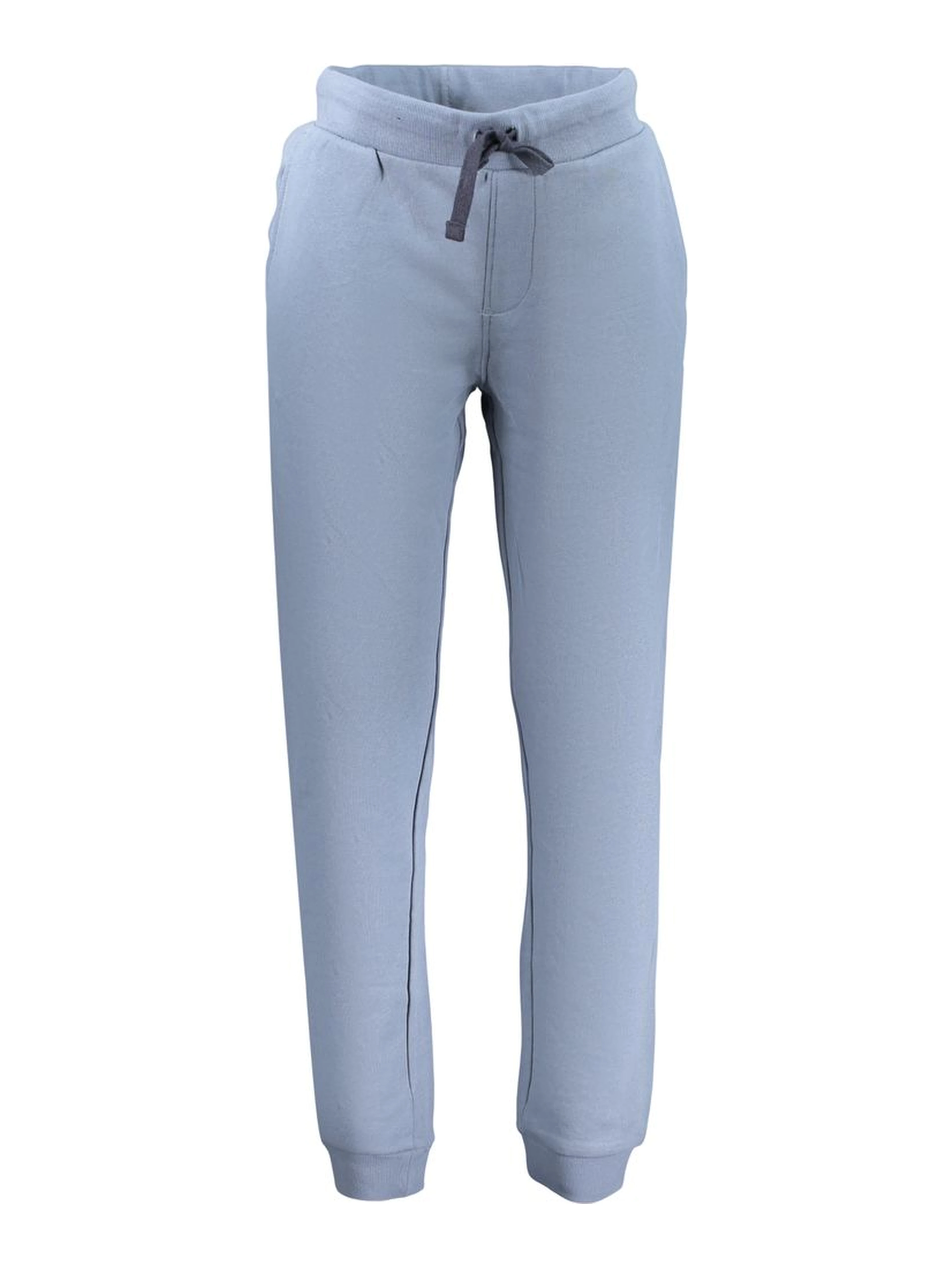 Blue Cotton Men's Trouser