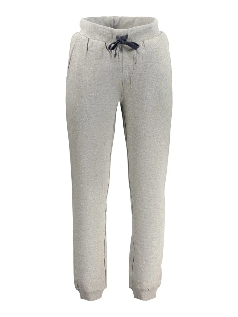 Gray Cotton Men's Trousers