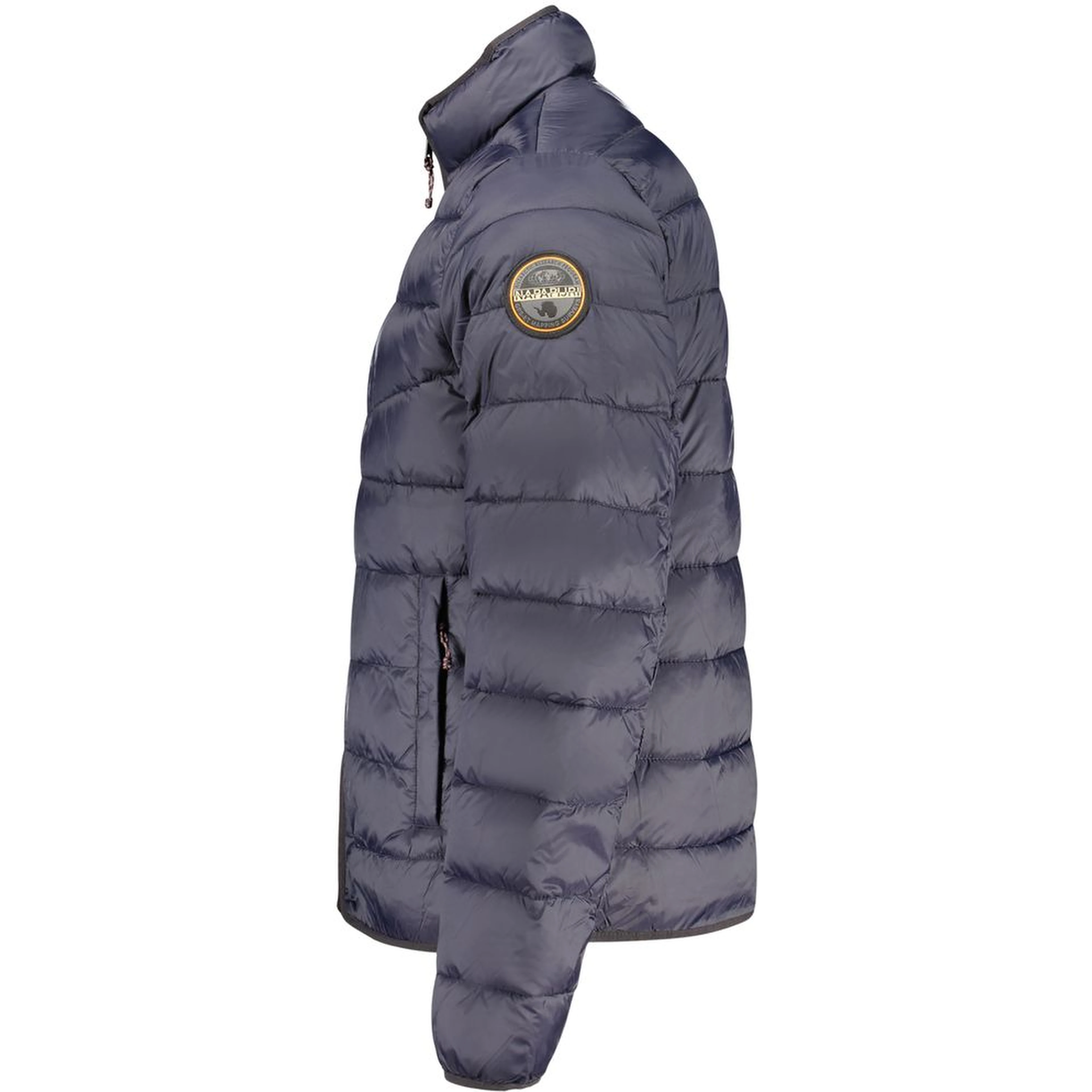 Blue Polyamide Men's Jacket