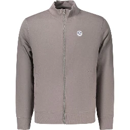 Gray Cotton Men's Sweatshirt