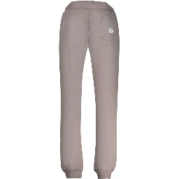Gray Cotton Men's Trousers
