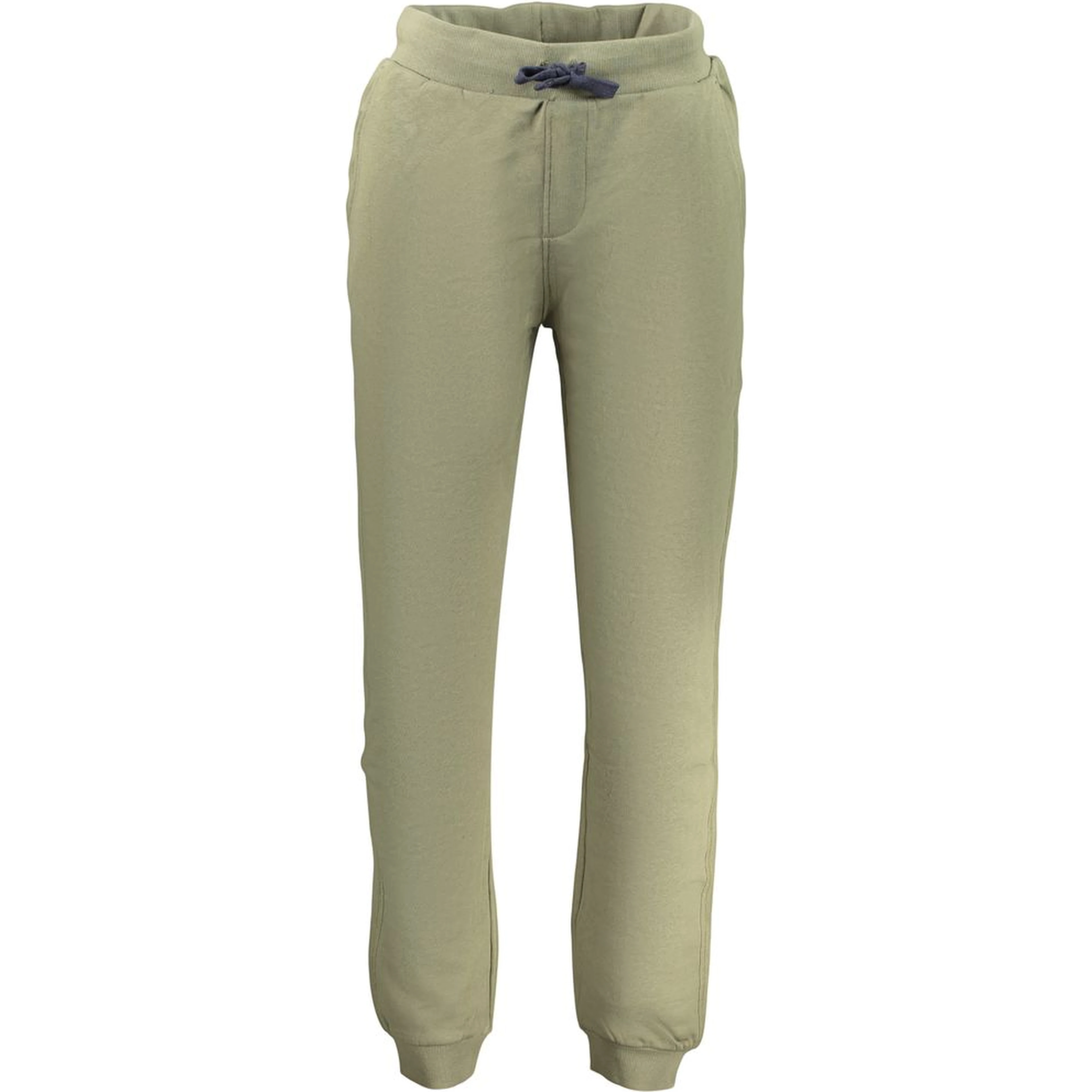 Green Cotton Men's Trouser