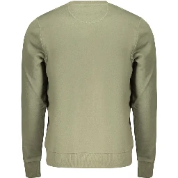 Green Cotton Menswear Sweatshirt