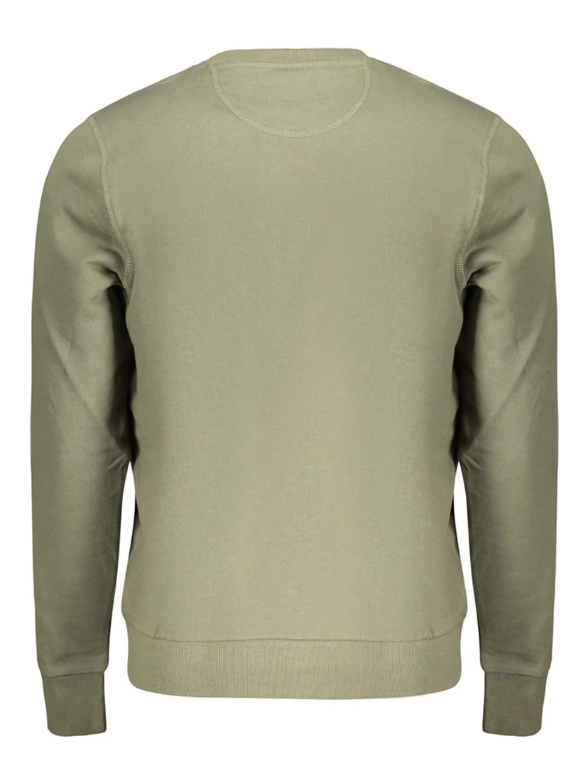 Green Cotton Menswear Sweatshirt
