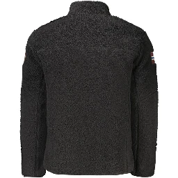 Black Polyamide Men's Jacket