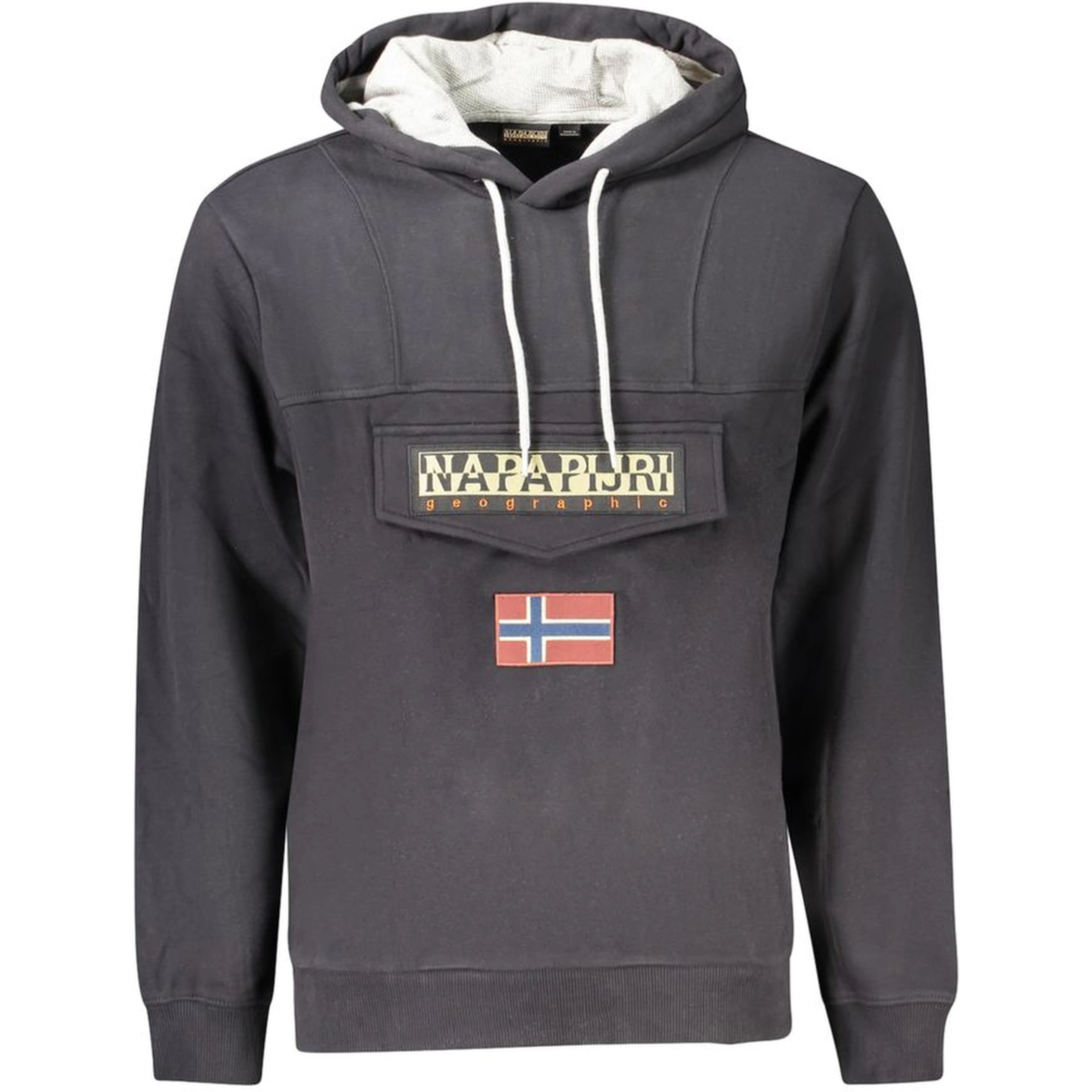 Black Cotton Men's Sweatshirt