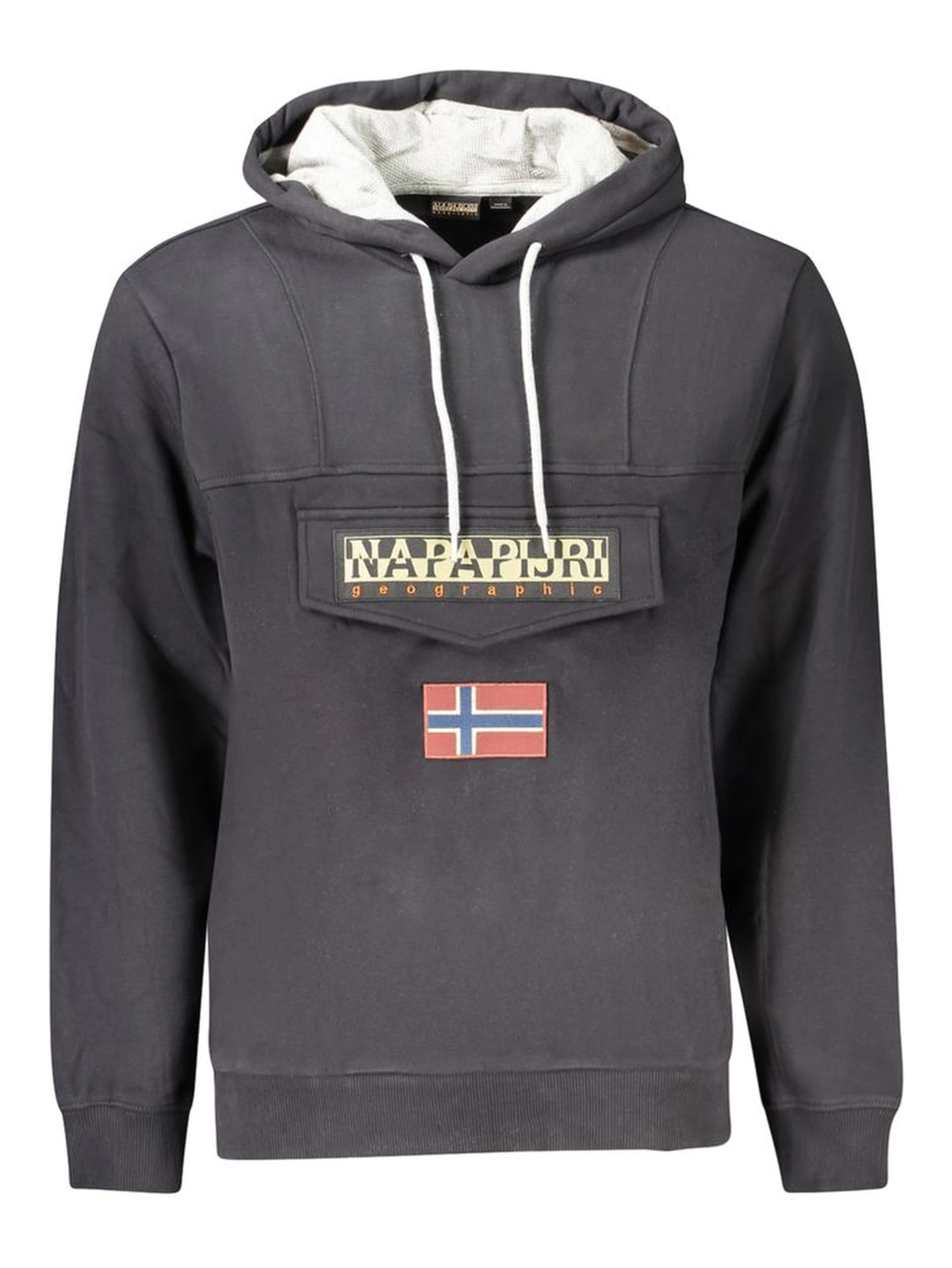 Black Cotton Men's Sweatshirt