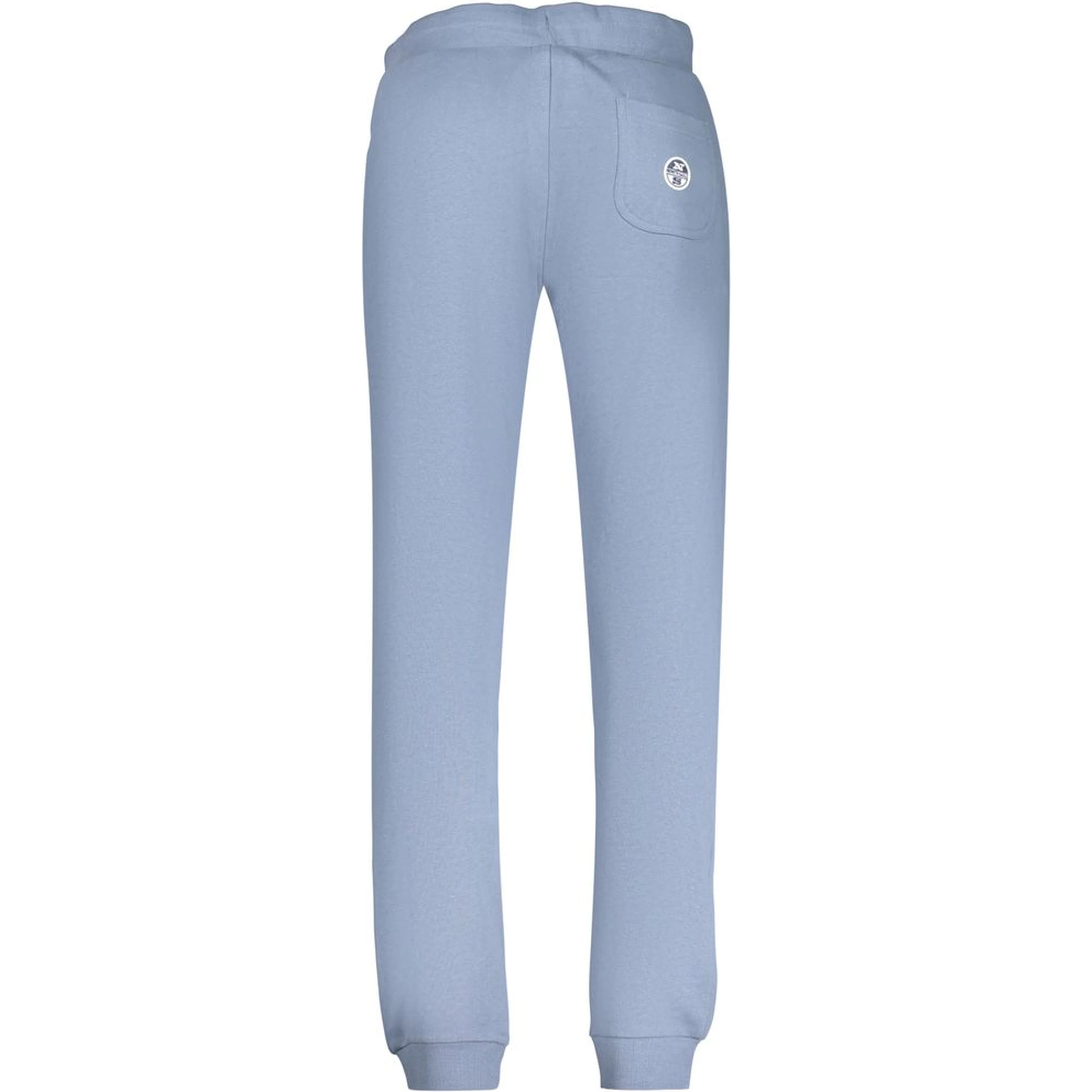 Blue Cotton Men's Trouser