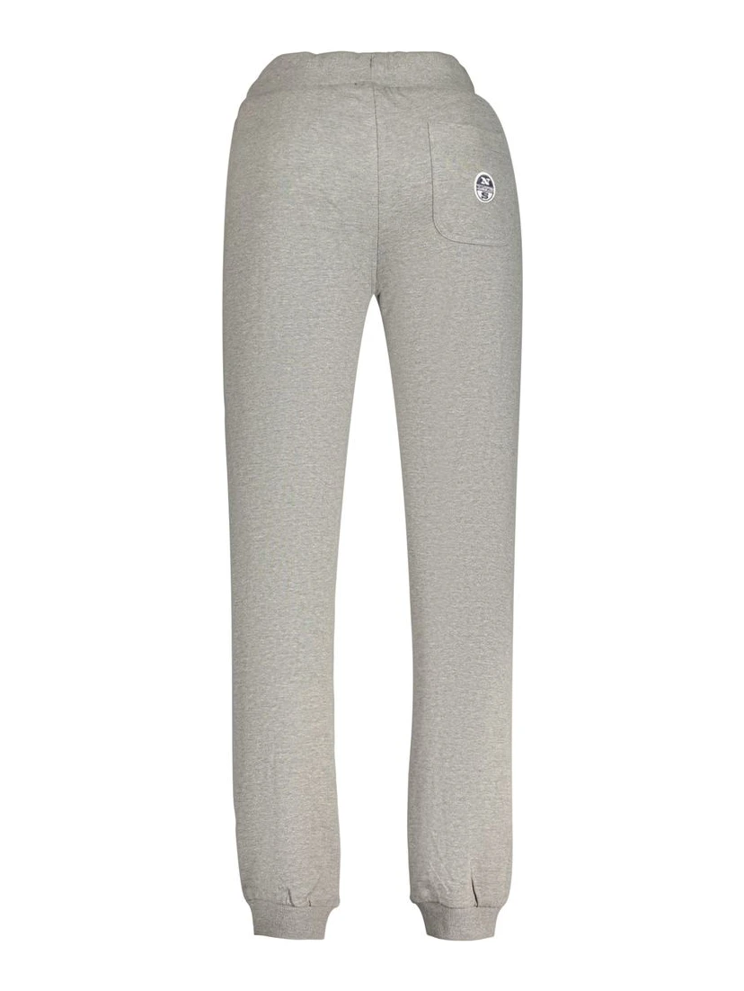 Gray Cotton Men's Trousers