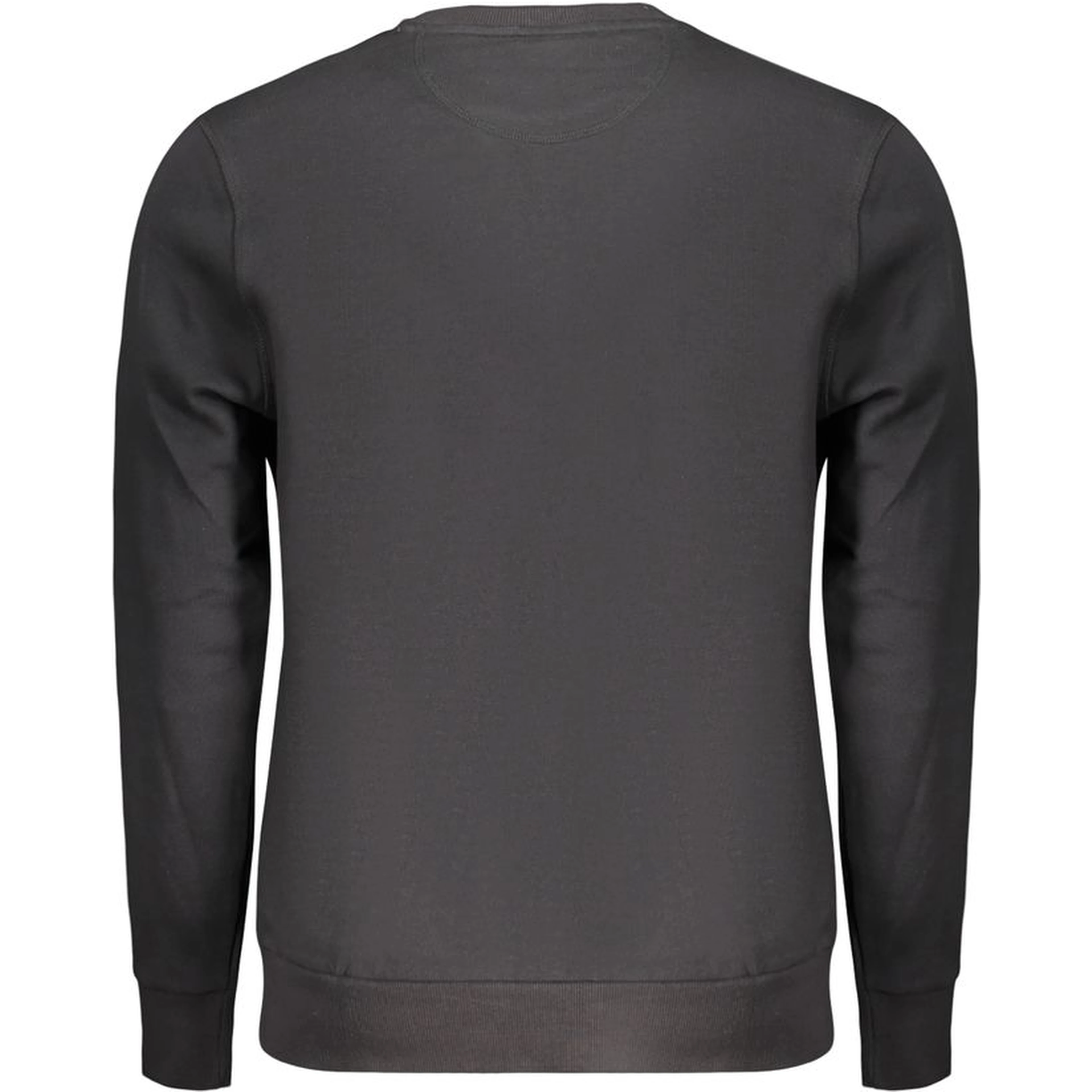 Black Cotton Mens Sweatshirt