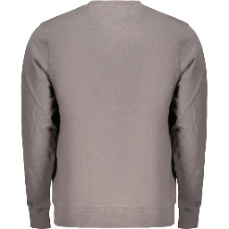 Gray Cotton Men's Sweatshirt