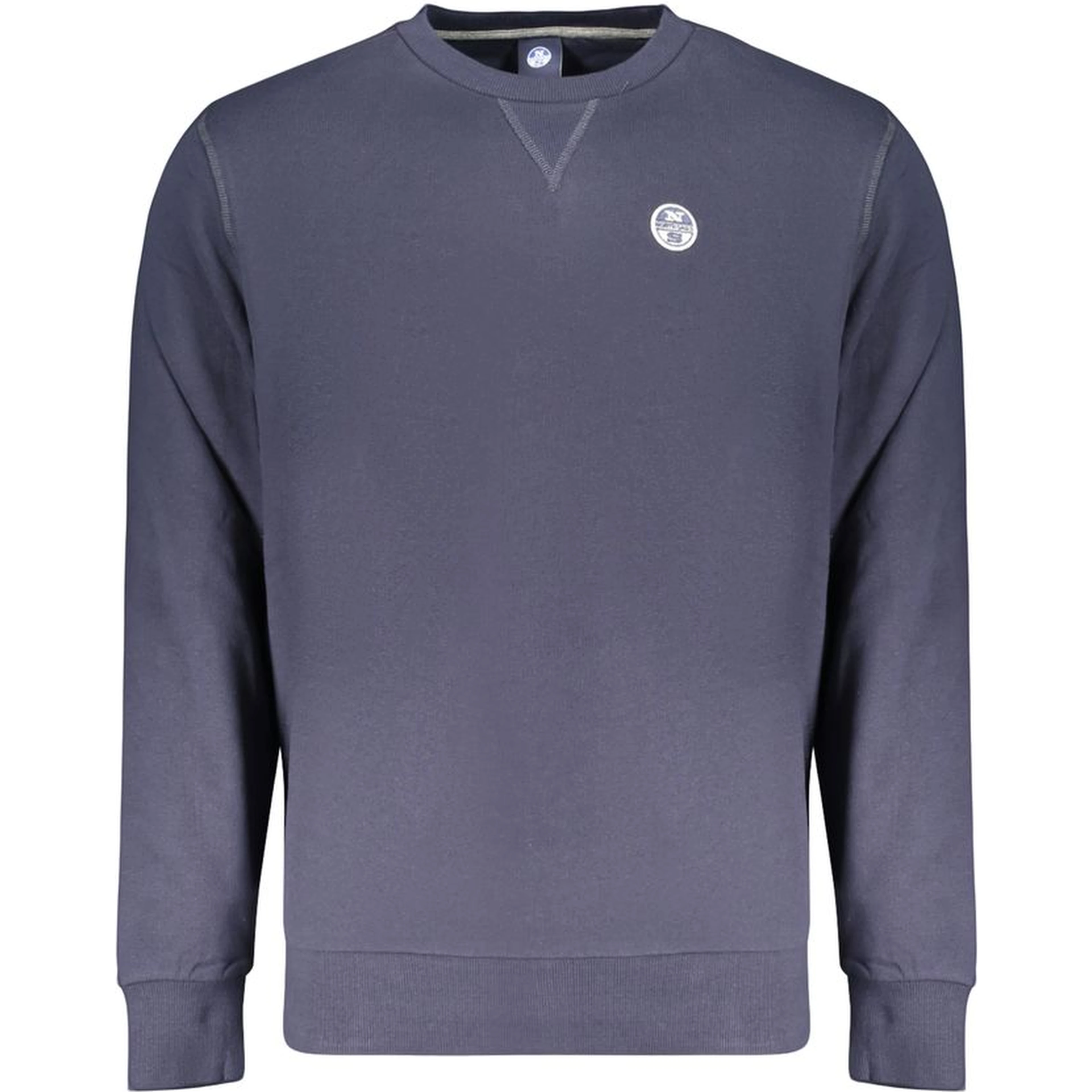 Blue Cotton Men's Sweatshirt