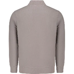 Gray Cotton Men's Sweatshirt