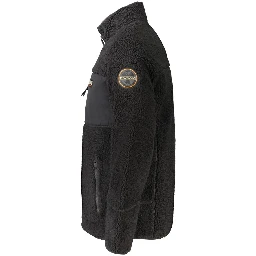 Black Polyamide Men's Jacket