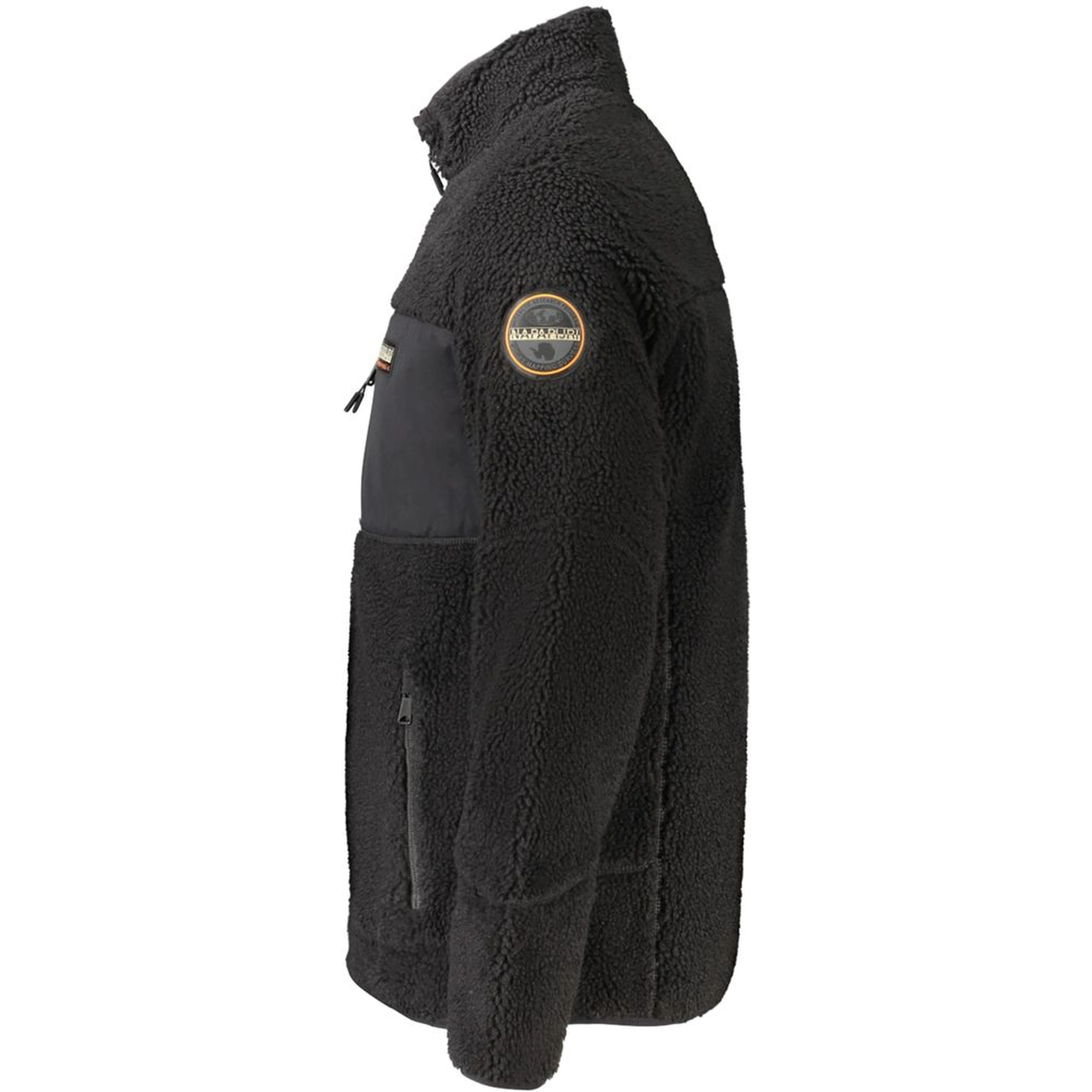 Black Polyamide Men's Jacket