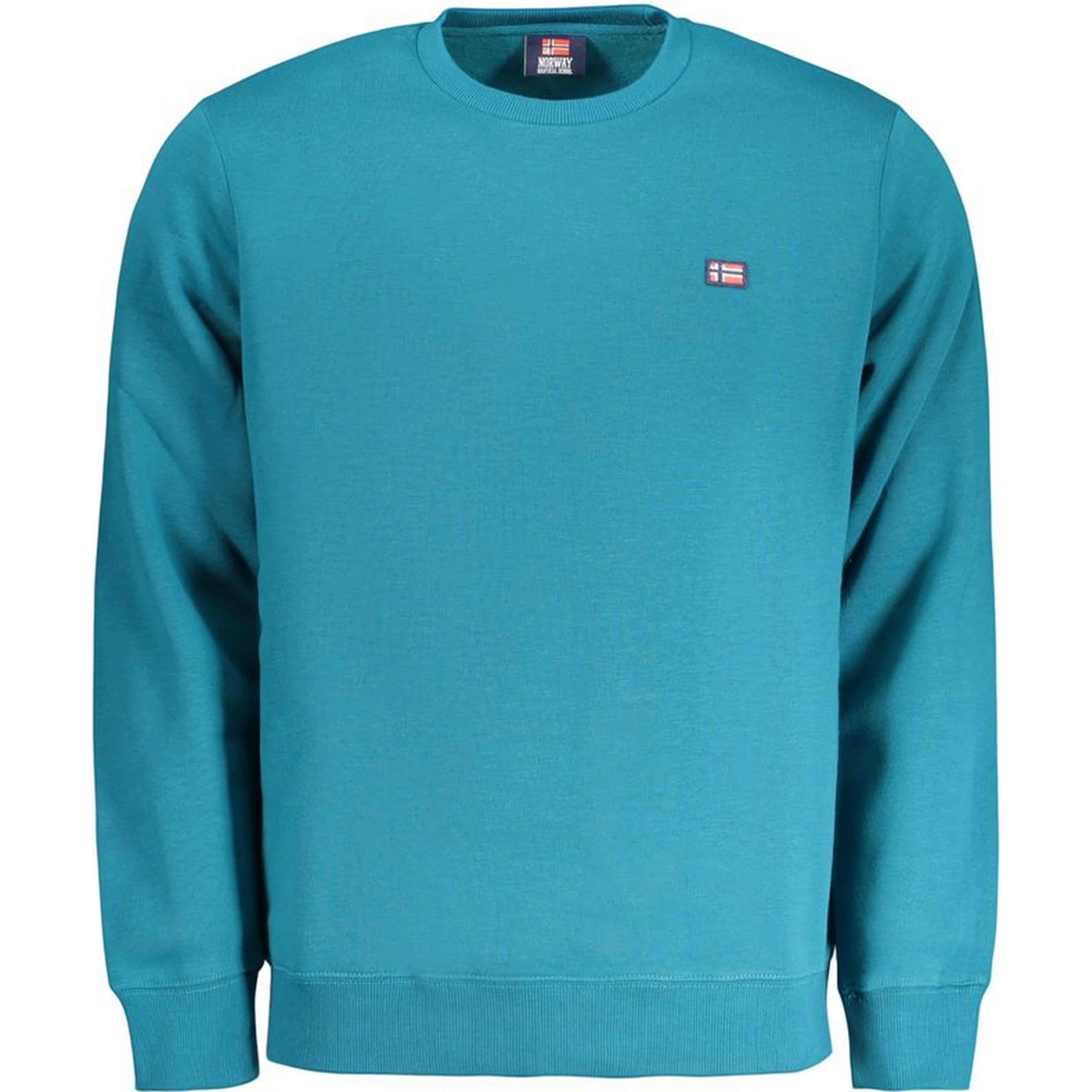 Blue Cotton Men's Sweatshirt