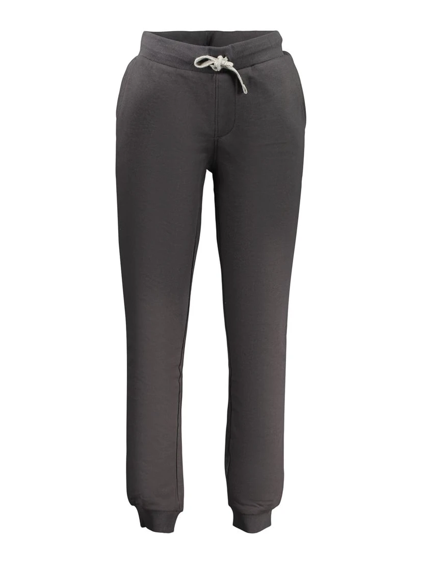 Black Cotton Men's Trousers