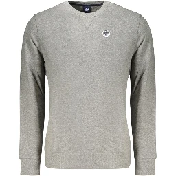Gray Cotton Men's Sweatshirt