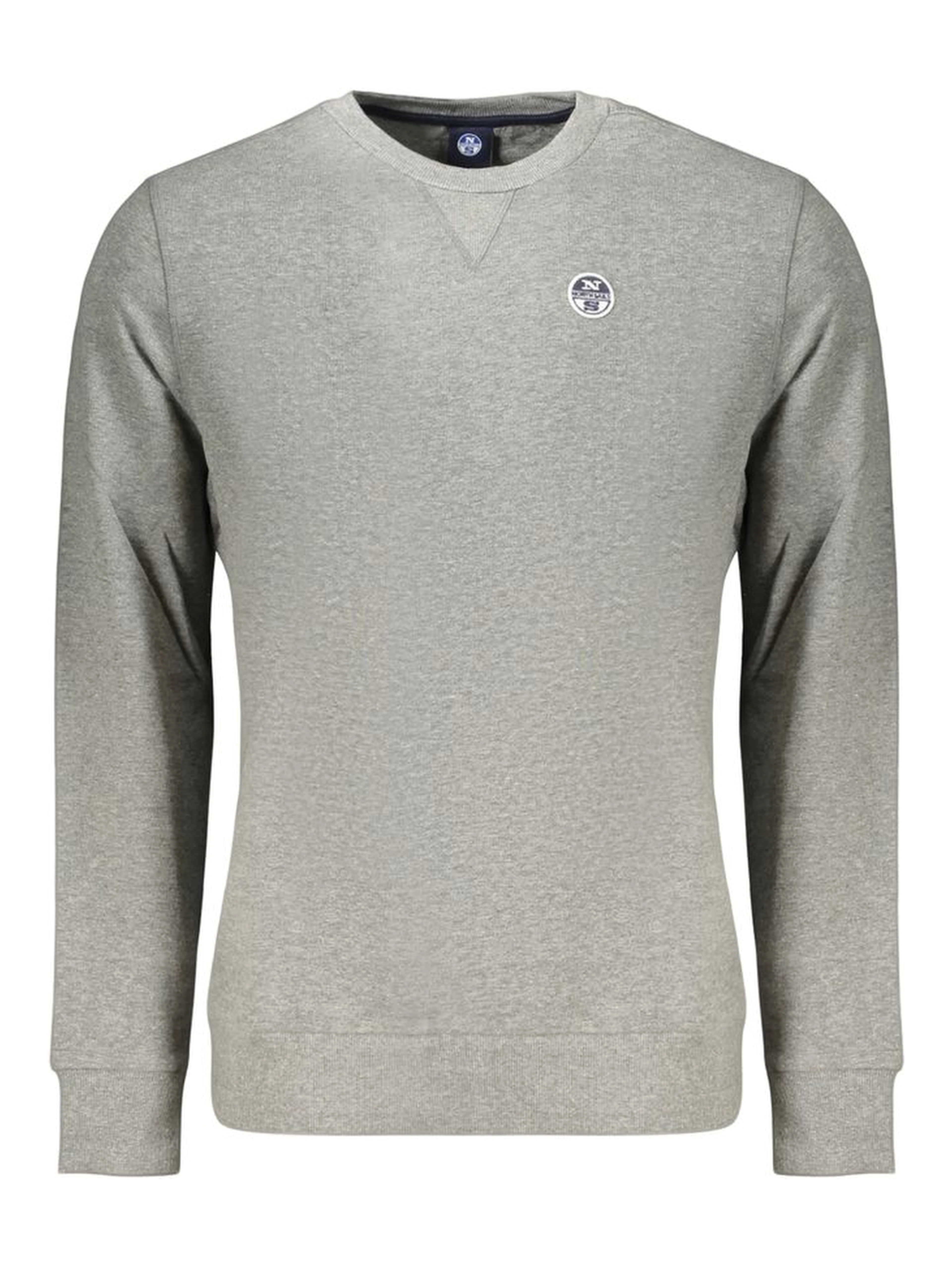 Gray Cotton Men's Sweatshirt