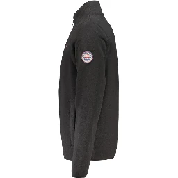 Black Polyester Men's Sweatshirt