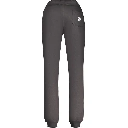 Black Cotton Men's Trousers