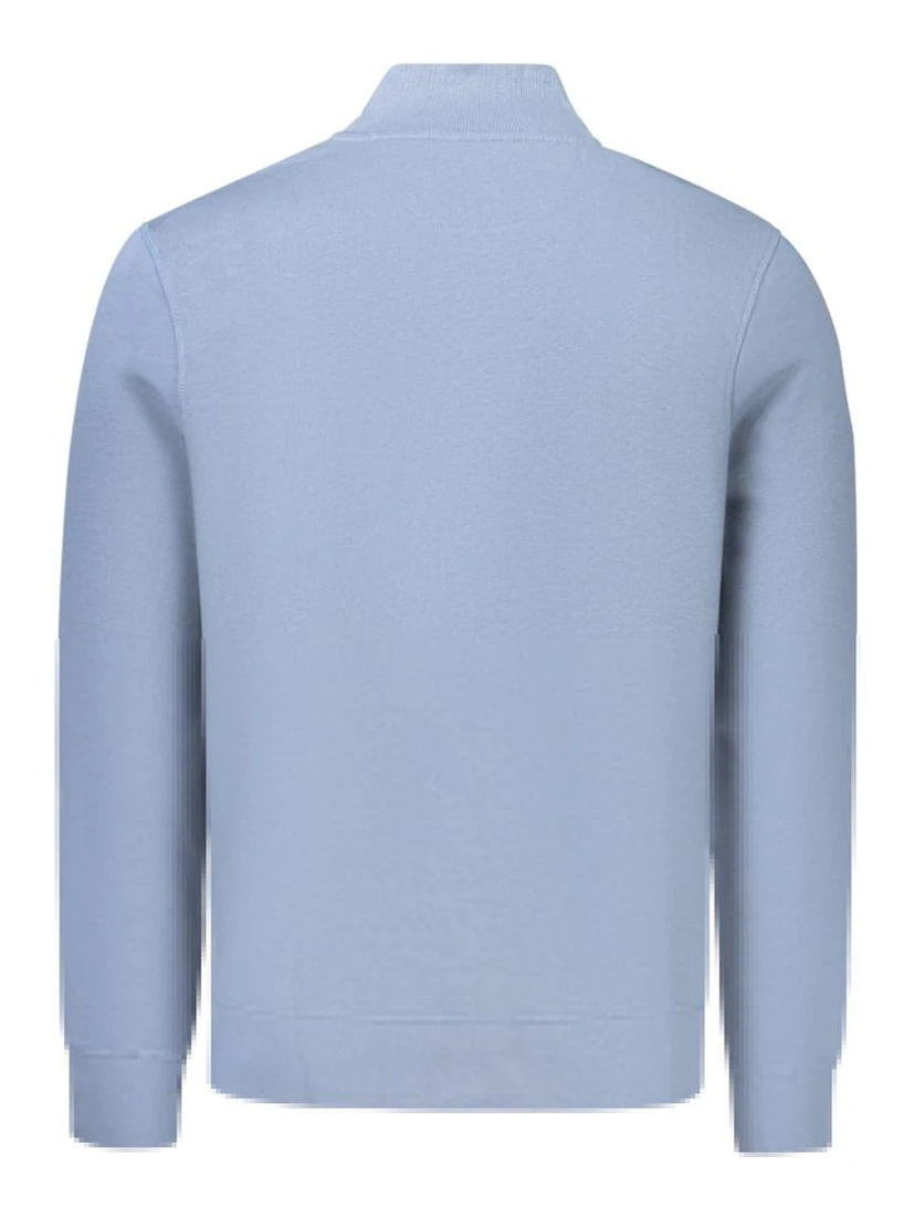Blue Cotton Men's Sweatshirt