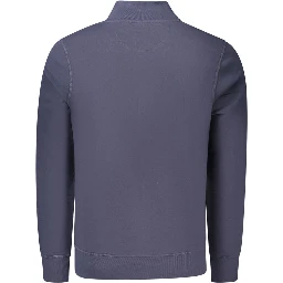 Blue Cotton Men's Sweatshirt