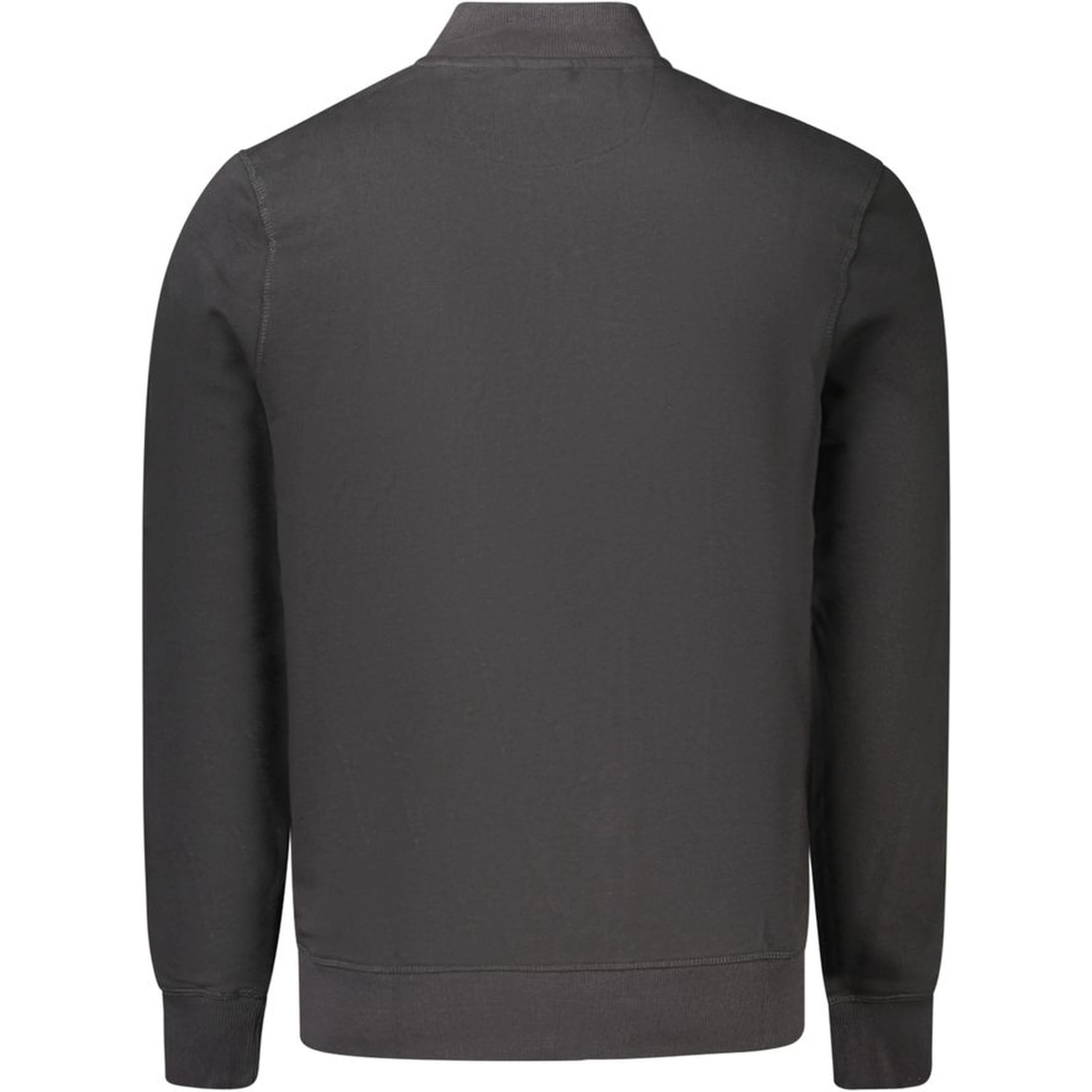 Black Cotton Men's Sweatshirt