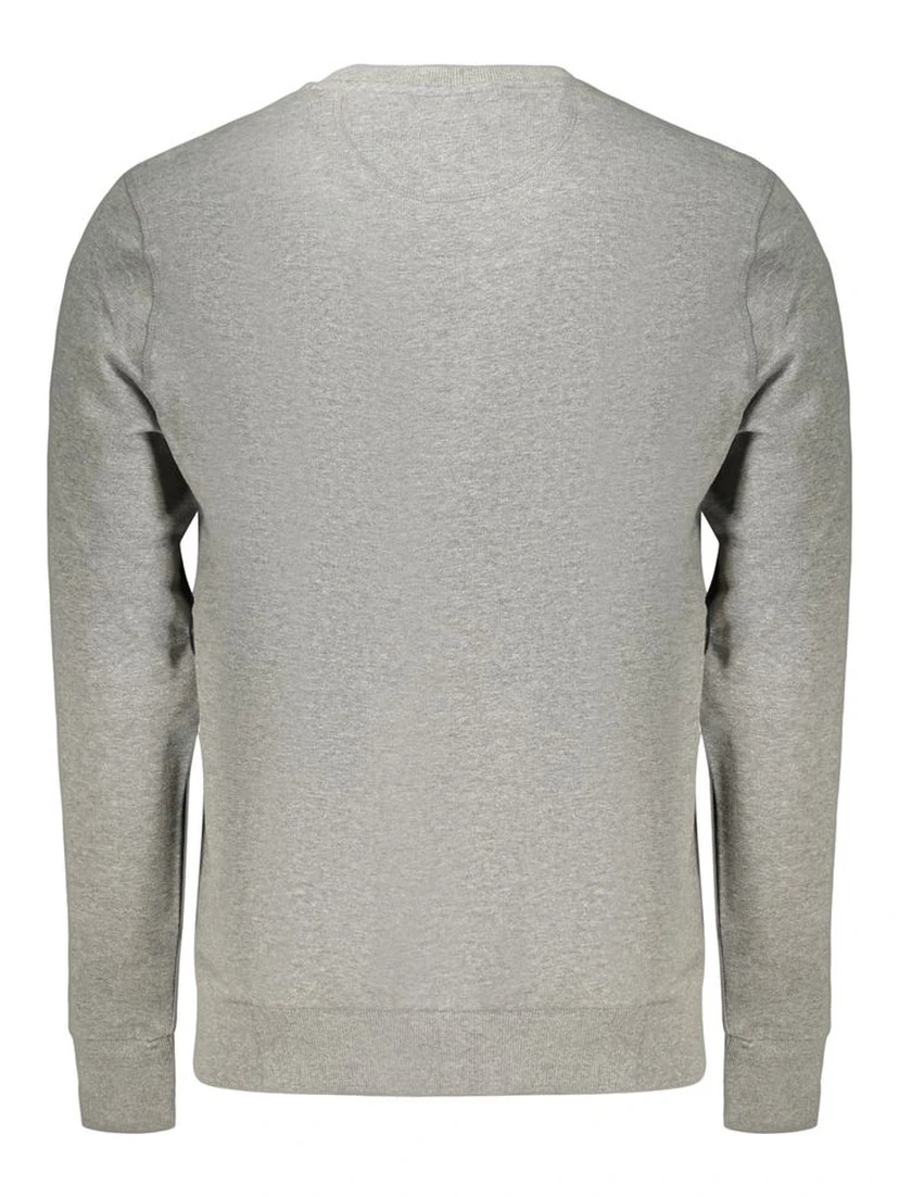 Gray Cotton Men's Sweatshirt
