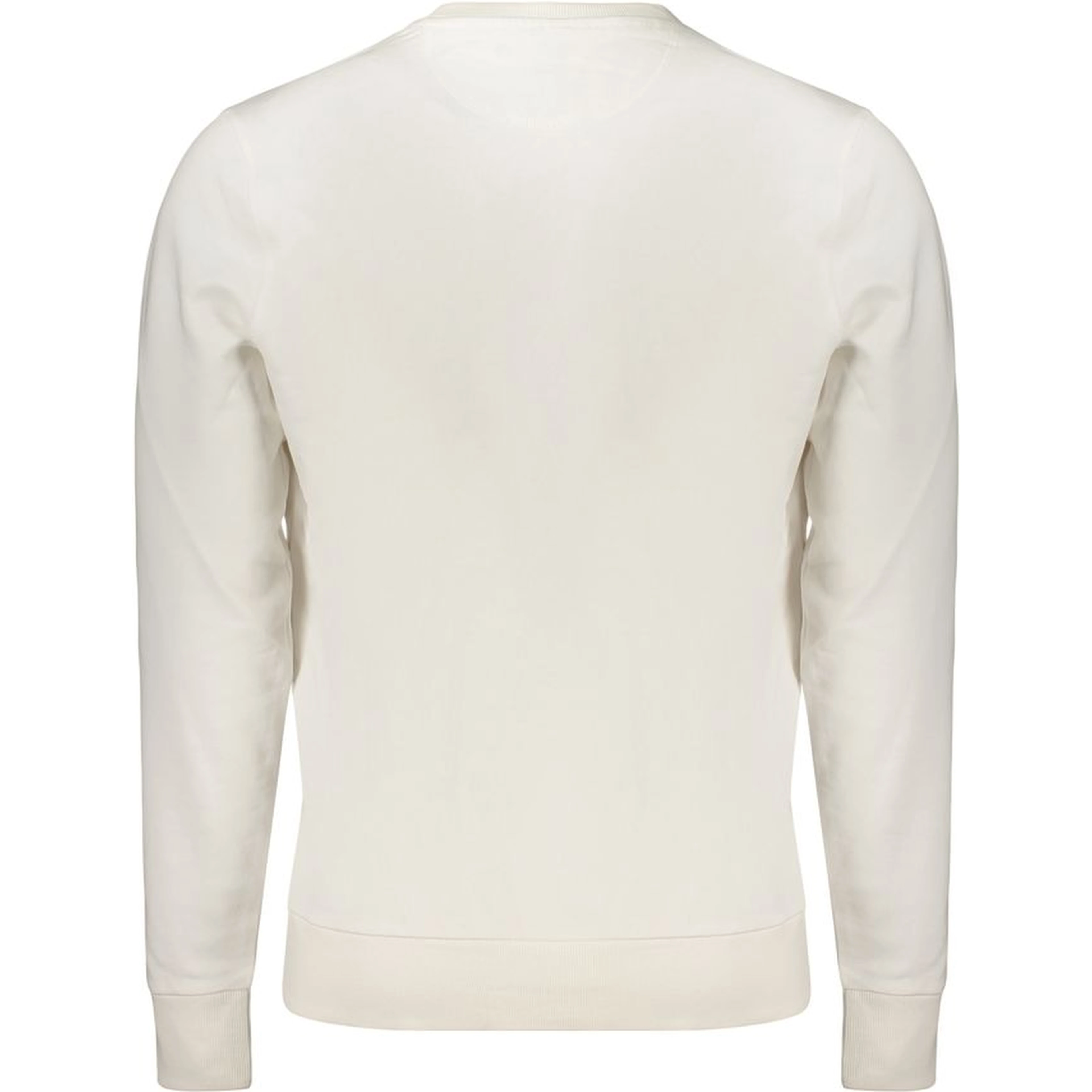 White Cotton Men's Sweatshirt
