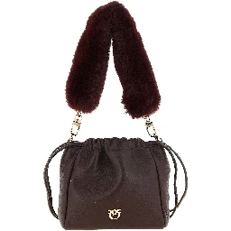 Bordeaux Lambskin Shoulder Bag