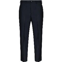 Blue Wool Dress Pants