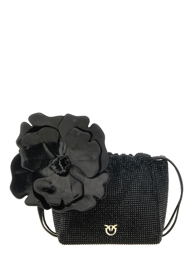 Black Polyethylene Clutch Bag
