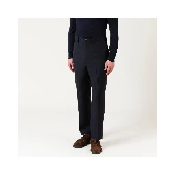 Blue Wool Dress Pants