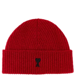 Red Wool Beanie