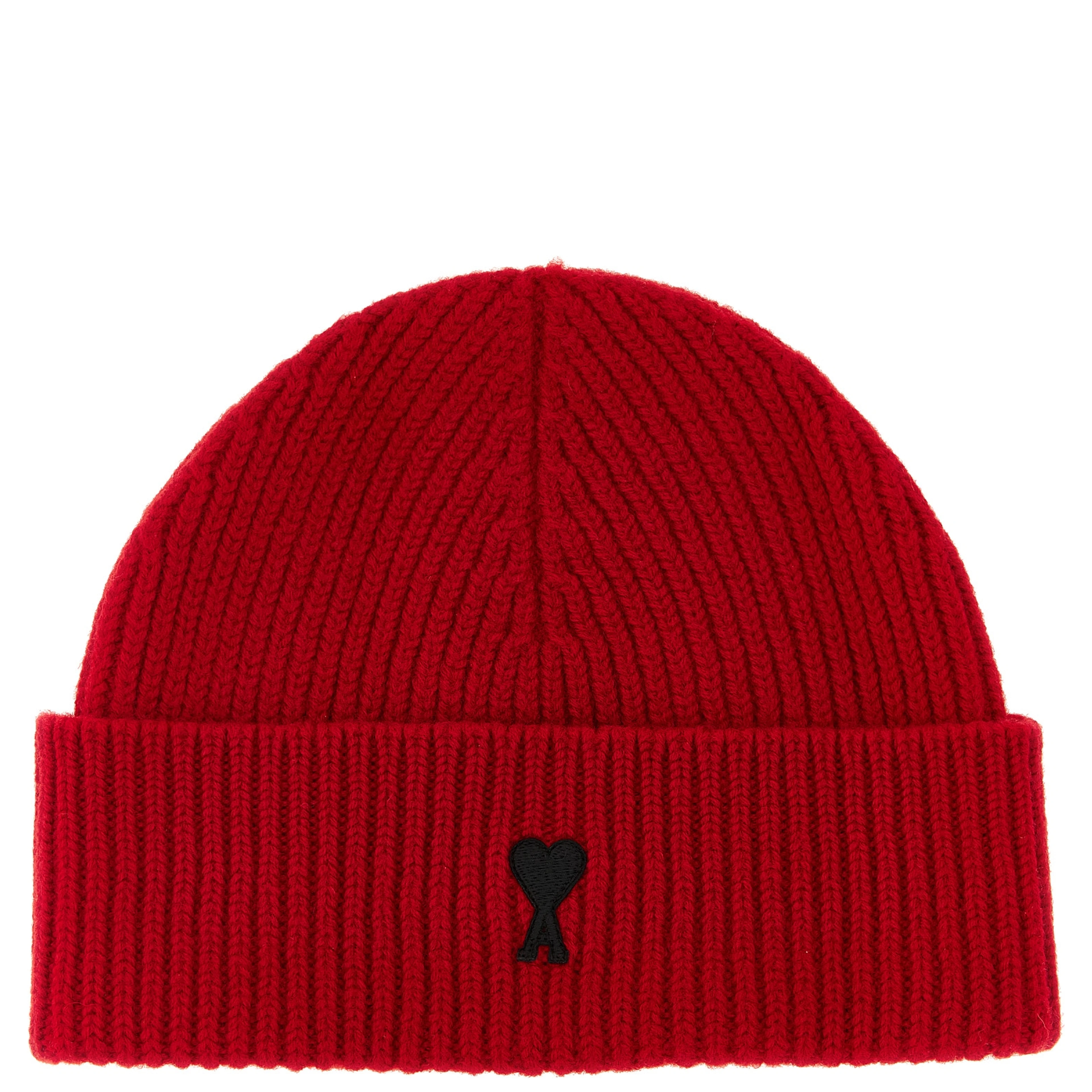 Red Wool Beanie