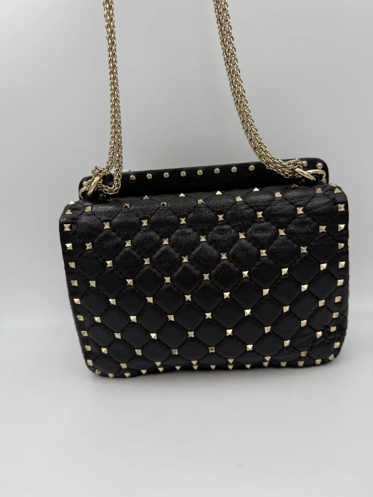 VALENTINO GARAVANI Rockstud Spike Black Handbag alternative