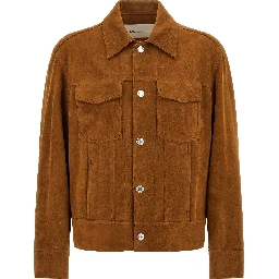 Brown Goatskin Leather Jacket