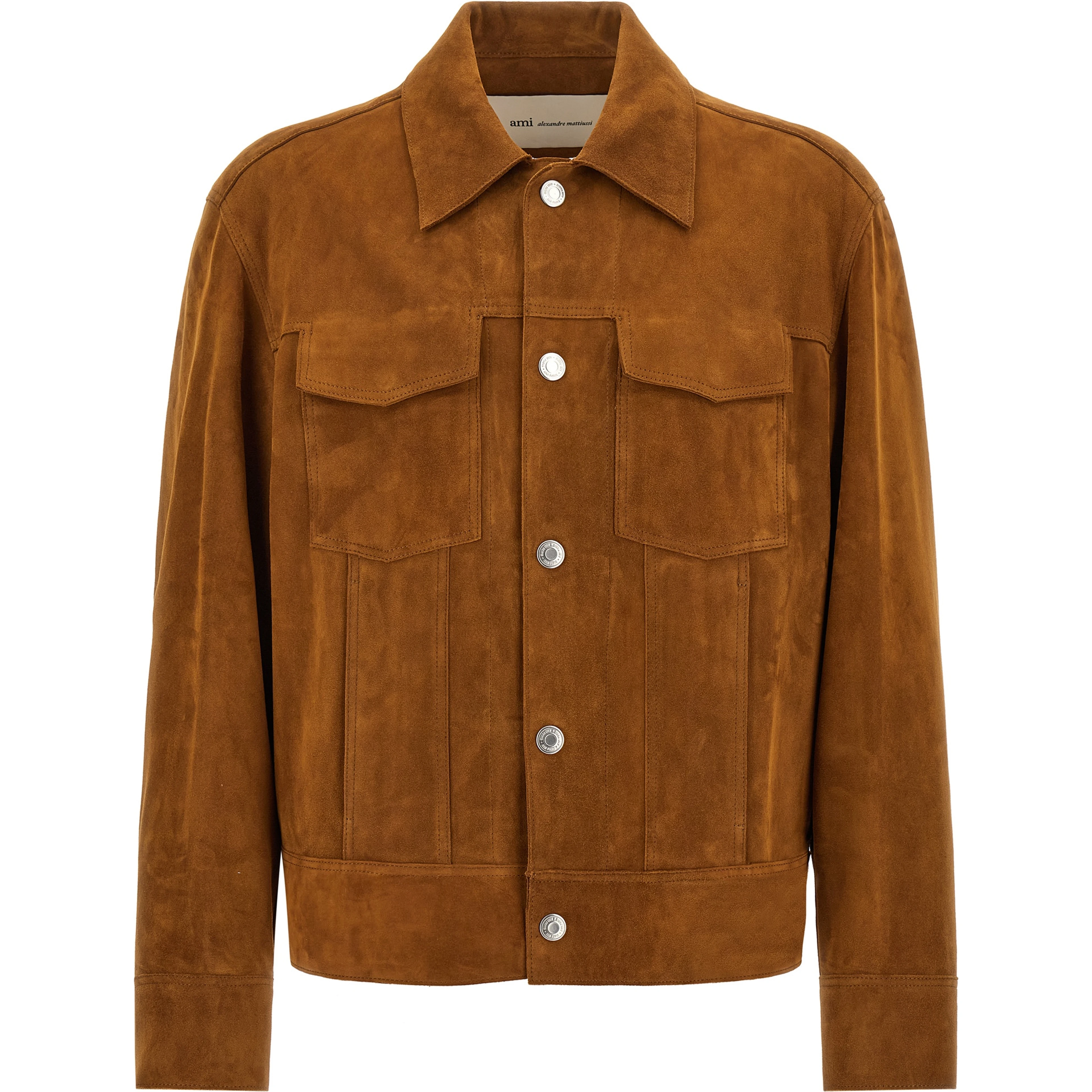 Brown Goatskin Leather Jacket