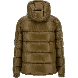 Bicolor Polyamide Full-Length Jacket