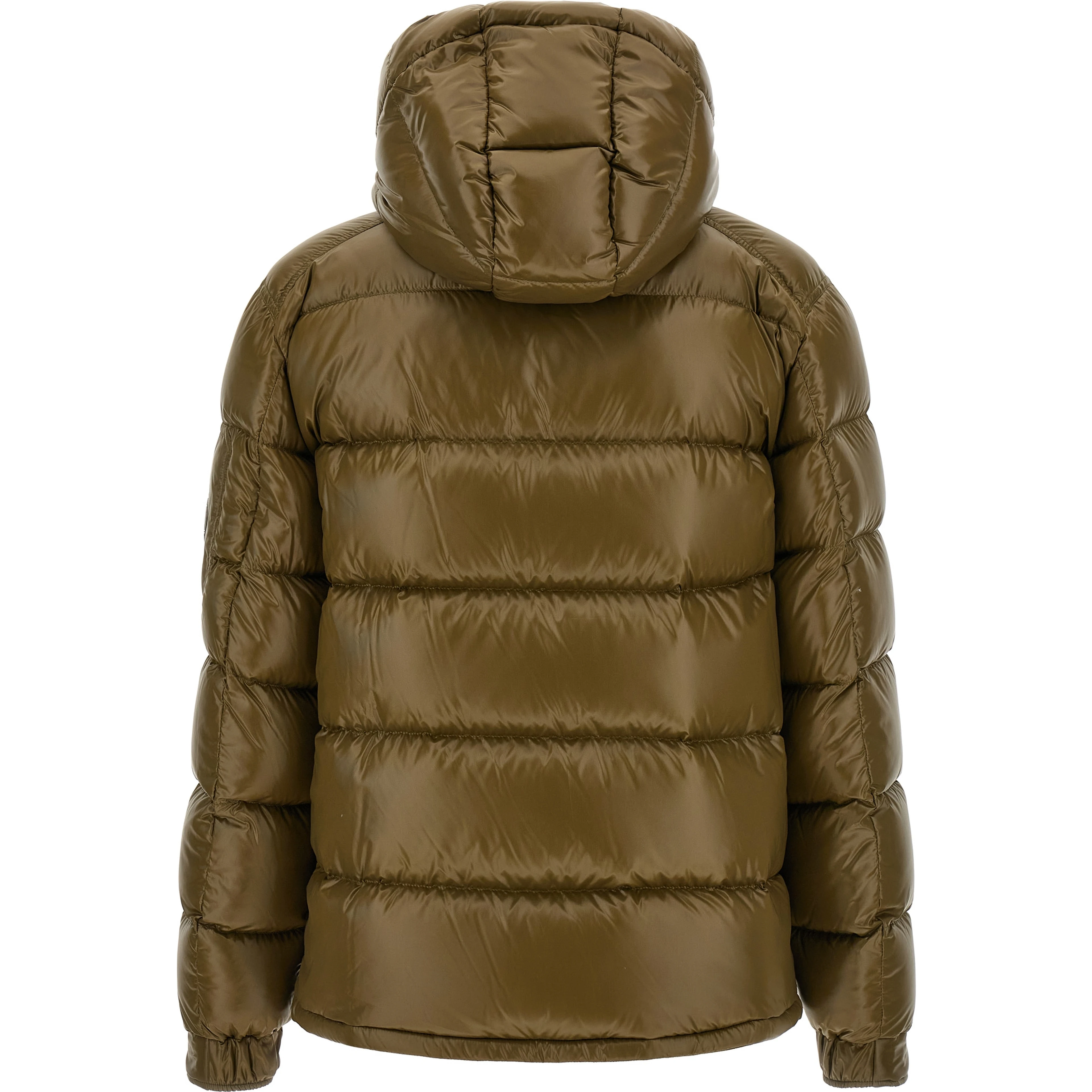 Bicolor Polyamide Full-Length Jacket