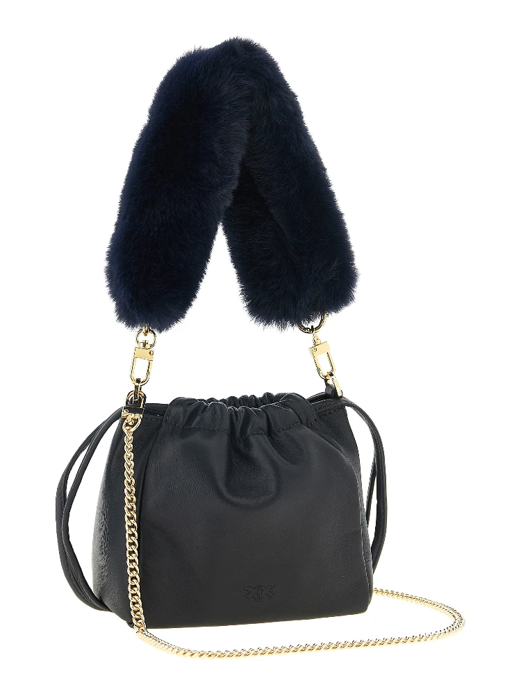 Blue Lambskin Shoulder Bag alternative